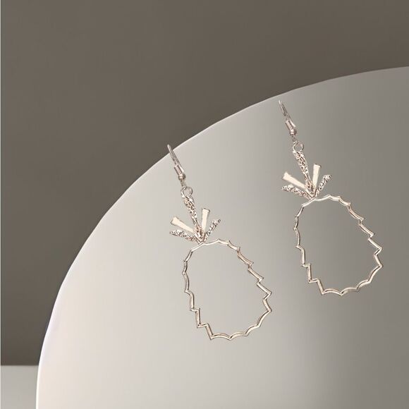 🍍Rose Gold Plated Lightweight Hook Drop boho Beachy Earrings - Picture 7 of 13